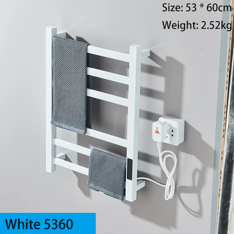 Temperature &Time Control Smart Home Heated Towel Rail Towel Warmer