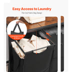 Metal Frame Freestanding Storage Organizer Baskets for Dirty Clothes