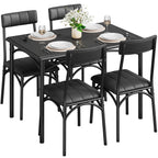 5-Piece Dining Table Set for 4,