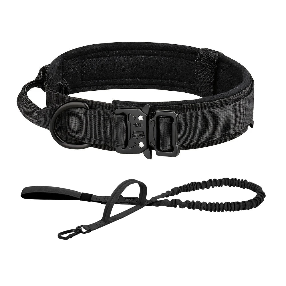 Dog Collar And Leash Set Control Handle Pet Lead Collar For Small Big Dogs