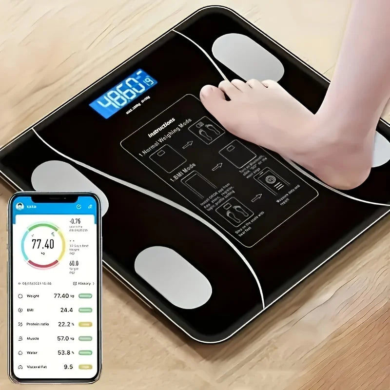 Electronic Scale, 396 Pound Digital Bathroom Scale