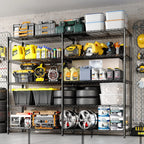 Heavy Duty Storage Shelves 4/5 Tiers Metal Shelving Unit Adjustable