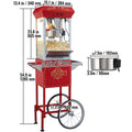 12Oz Electric Popcorn Maker with Scoop Spoon