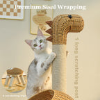 Dinosaur Cat Tree Tower