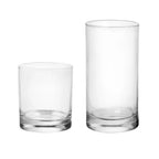 12 Piece Clear Drinkware Set Versatile Tableware