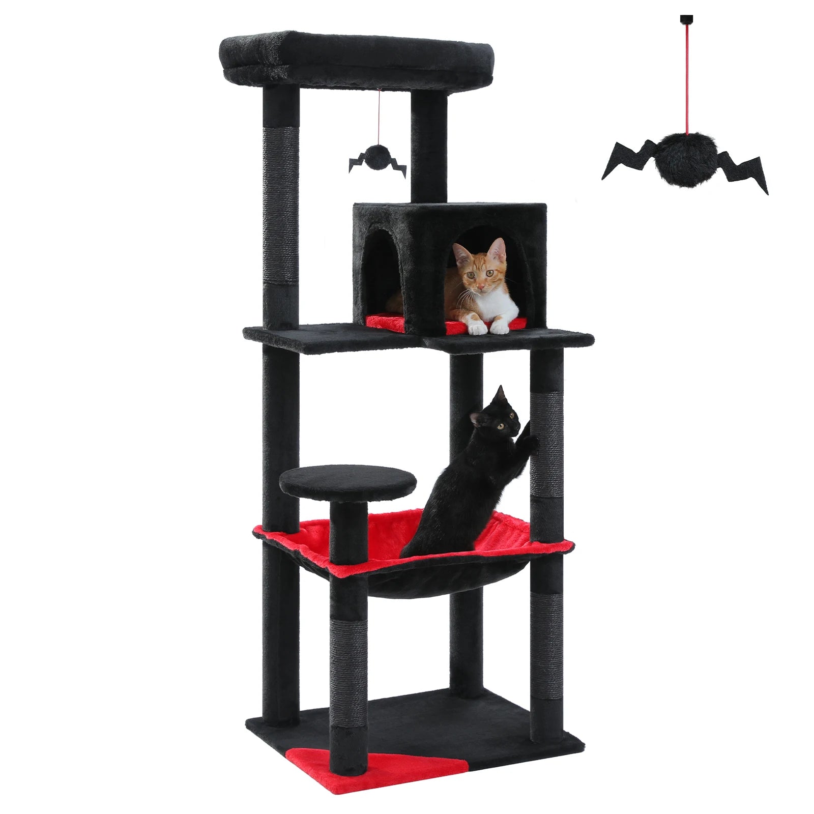 5-Level Cat Tower with Hammock