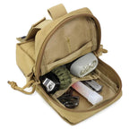 Set Molle Pouches Belt Attaching on Harness