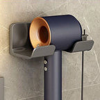 1 Pcs Plastic Hair Dryer Stand Bathroom Organizer
