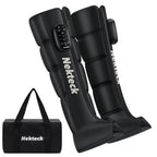Nekteck 1 Pcs Air Pressure Leg Massager Cordless Foot Massage Boots Kneading Squeeze Deep Relaxation Calf with Storage Bag