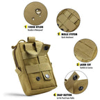 Set Molle Pouches Belt Attaching on Harness