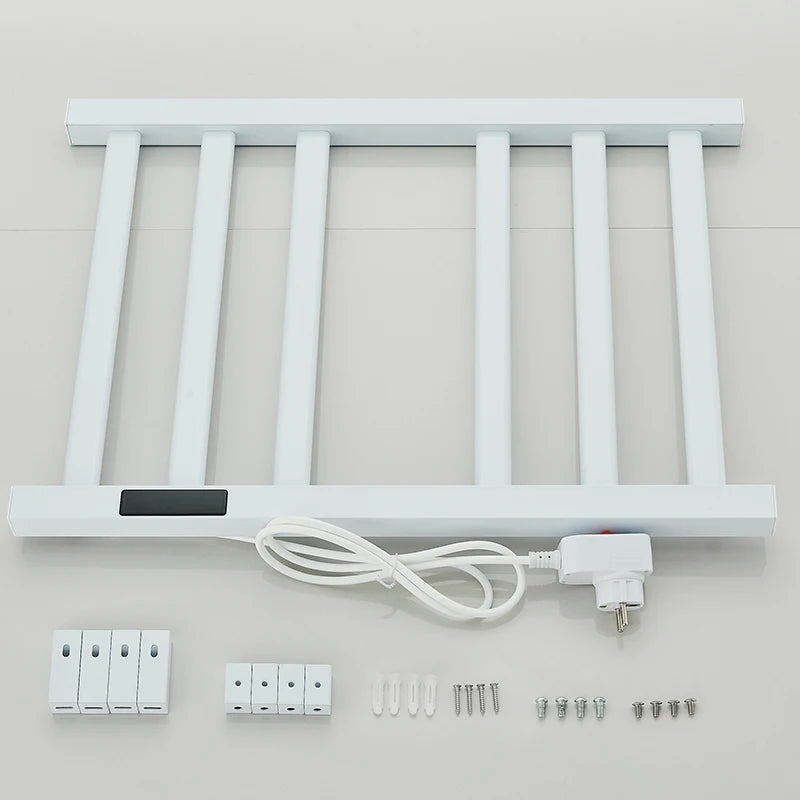 Temperature &Time Control Smart Home Heated Towel Rail Towel Warmer