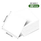 50pcs SXP Floor Sticker Peel and Stick 11.81x11.81in Self adhesive Wall Stickers Easy DIY 1.5mm thick Applies to any indoor