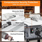 10 Inch Multifunctional Table Saw With Stand