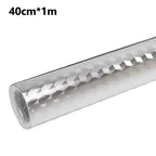 5/2/1M Modern Kitchen Oil-proof Self Adhesives Stickers High-temperature Aluminum Foil Gas Stove Cabinet Contact Sticke