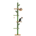 5-Tier Floor to Ceiling Cat Tower Cactus