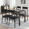 5-Piece Dining Table Set for 4,