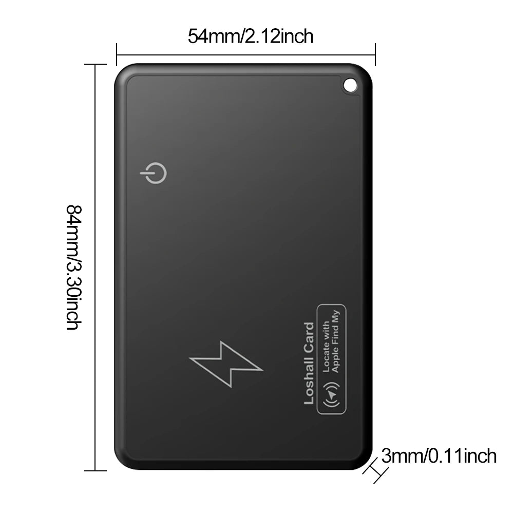 GPS Locator Waterproof Work with Apple Find My App