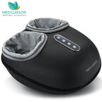 Foot Massager Machine with Heat Roller Muscle Relaxation Pain Relief Electric Fully Wrapped Foot Massage