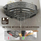 No Drill Suction Corner Basket,Wall Mount Organizer
