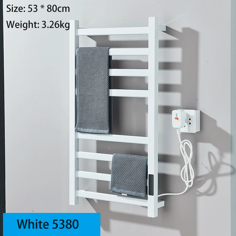 Temperature &Time Control Smart Home Heated Towel Rail Towel Warmer