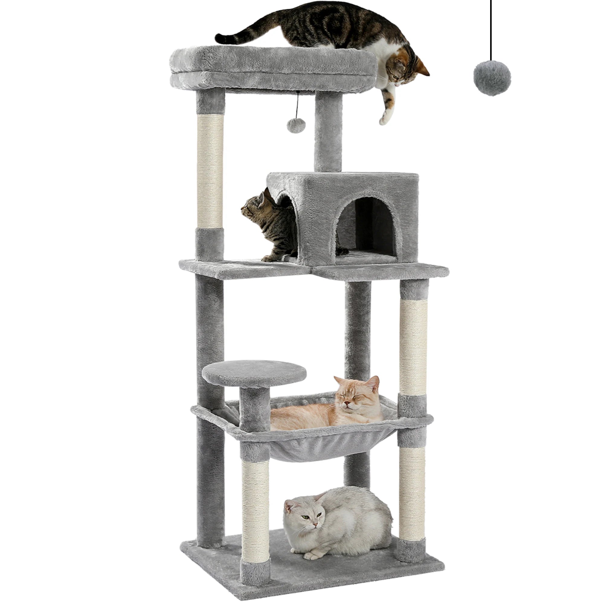 5-Level Cat Tower with Hammock