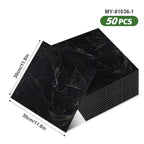 50pcs SXP Floor Sticker Peel and Stick 11.81x11.81in Self adhesive Wall Stickers Easy DIY 1.5mm thick Applies to any indoor