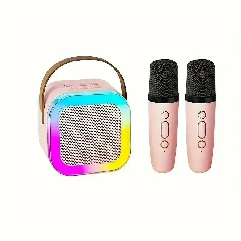 Portable K12 Karaoke Machine Wireless RGB Lights