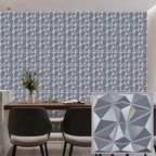 30 pack 3D wall panel. PVC flower textured wall panels. 11.8x11.8 Double-Sided Tape.