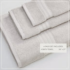 Cotton Terry Bath Towel Set