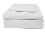 Tache Microfiber Cloud White Bed Sheet Set (505-CW-BSS)
