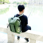 Waterproof Rucksack Shoulder Computer Fishing Gear Large Capacity Sea Fishing Bag