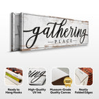 Gathering Place Kitchen Sign Decor