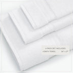 Cotton Terry Bath Towel Set