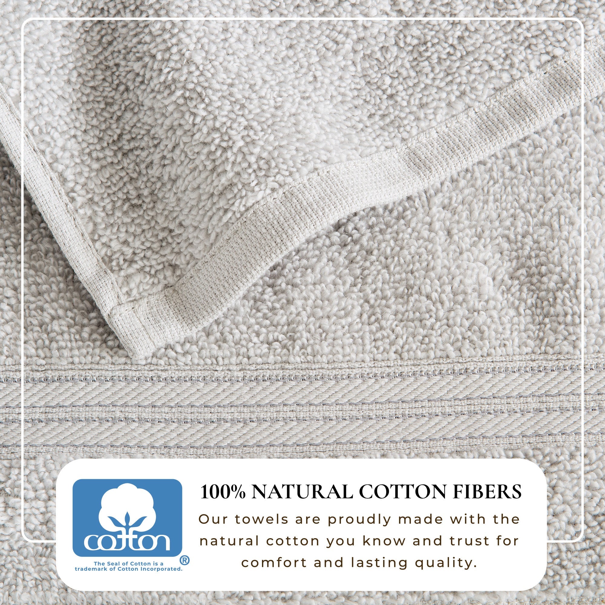 Cotton Terry Bath Towel Set