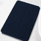 30"x20" - Navy Blue Soft Cozy Plush Chenille Bath Mat Bathroom Rug