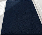 30"x20" - Navy Blue Soft Cozy Plush Chenille Bath Mat Bathroom Rug