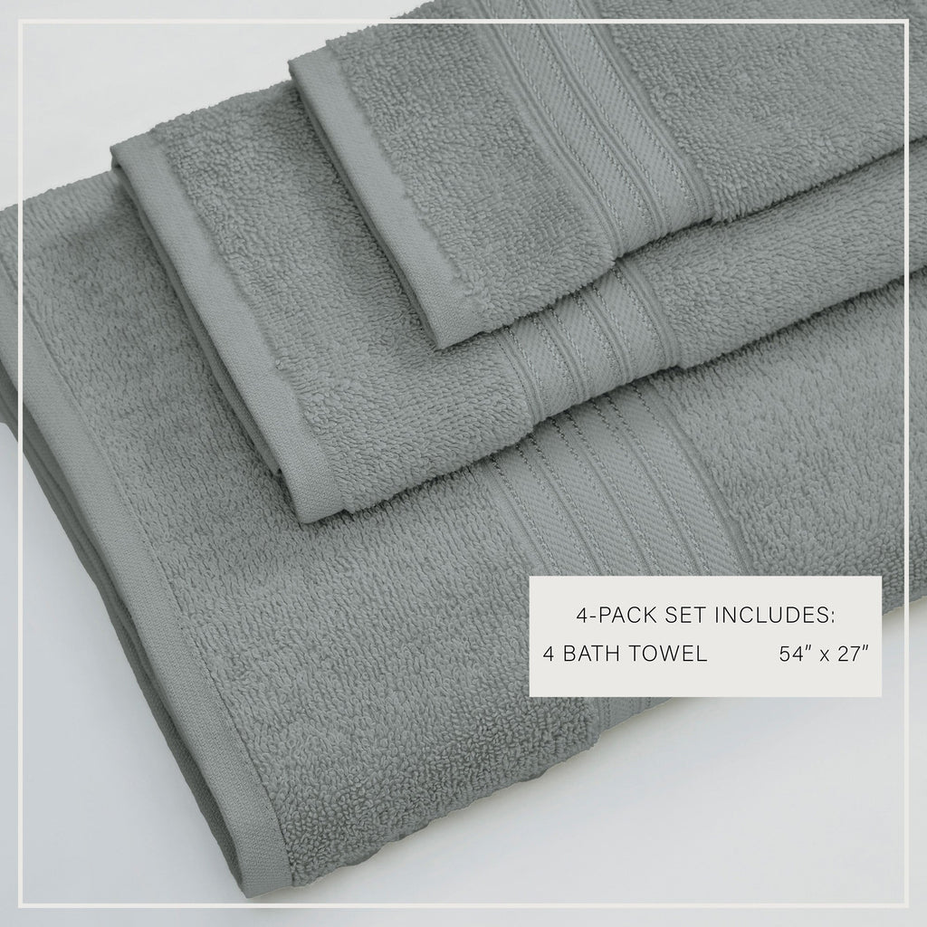 Cotton Terry Bath Towel Set