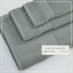 Cotton Terry Bath Towel Set
