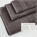 Cotton Terry Bath Towel Set