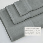 Cotton Terry Bath Towel Set