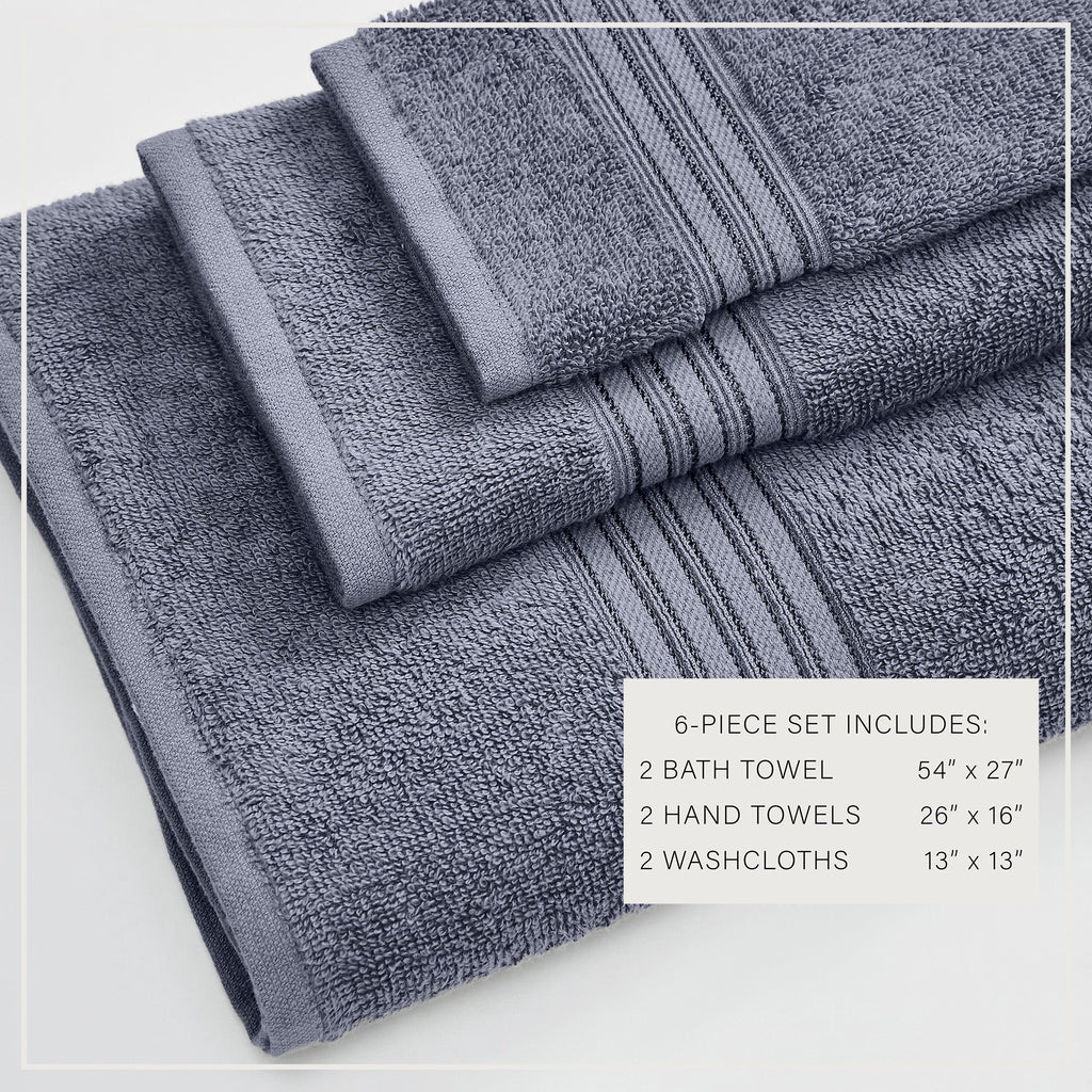 Cotton Terry Bath Towel Set