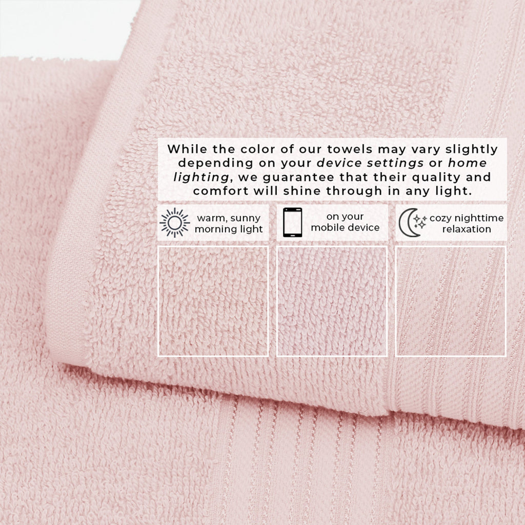 Cotton Terry Bath Towel Set