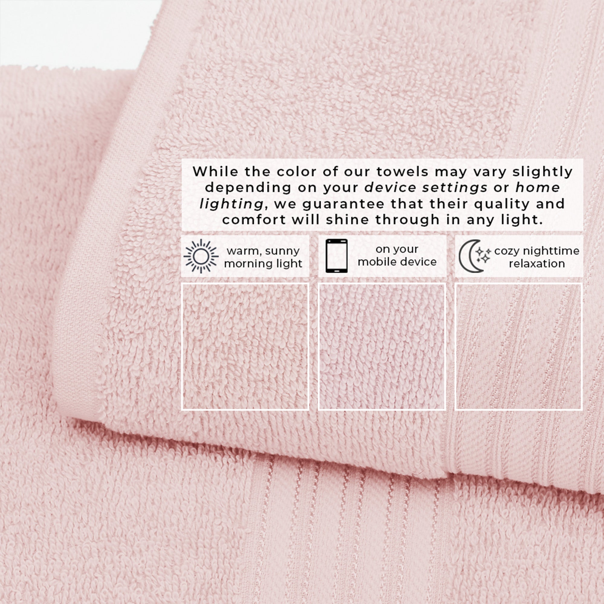 Cotton Terry Bath Towel Set