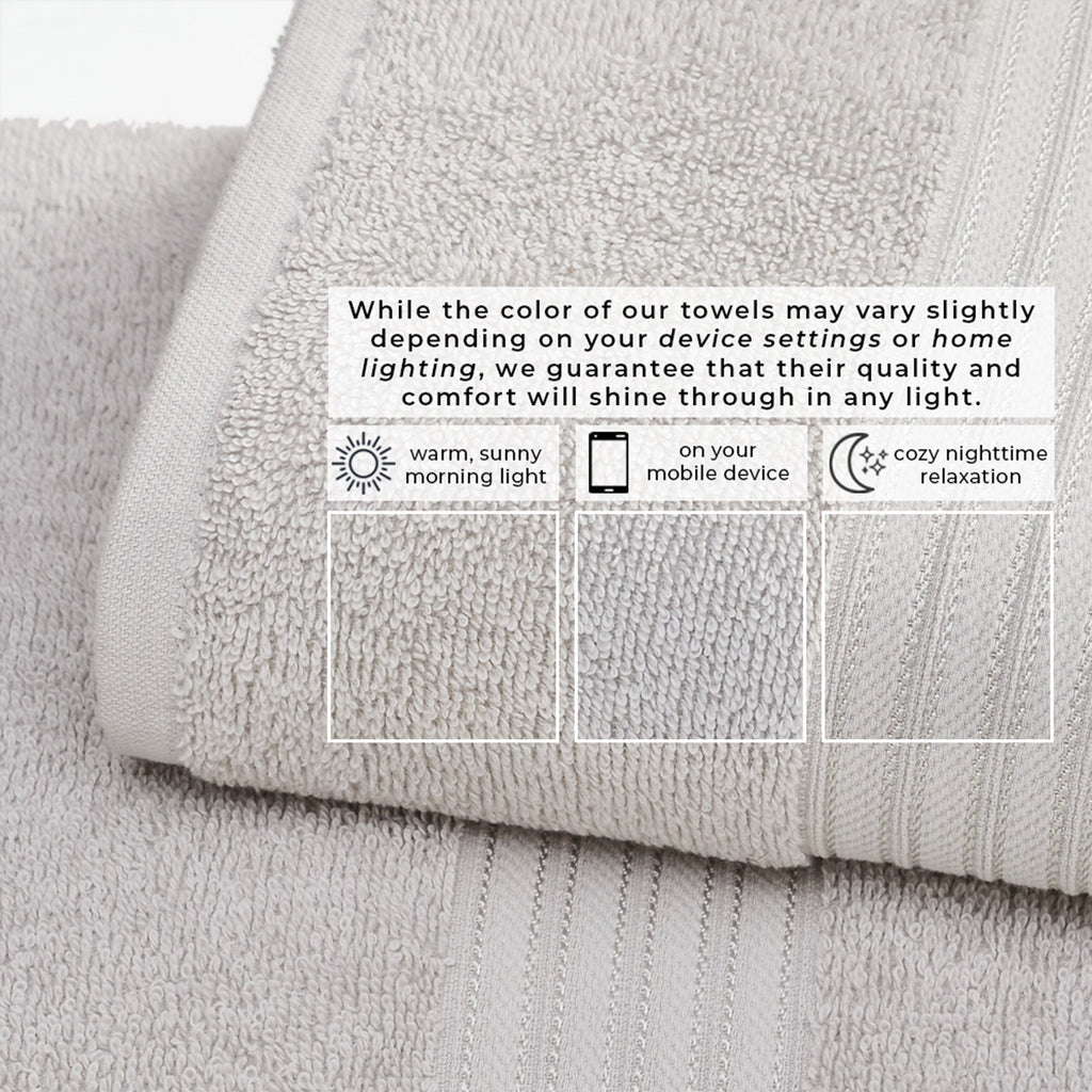 Cotton Terry Bath Towel Set