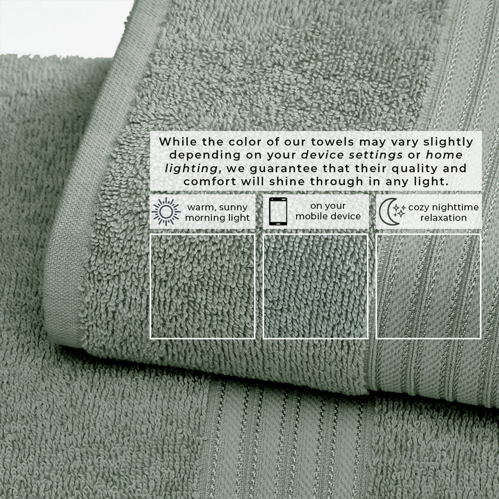 Cotton Terry Bath Towel Set