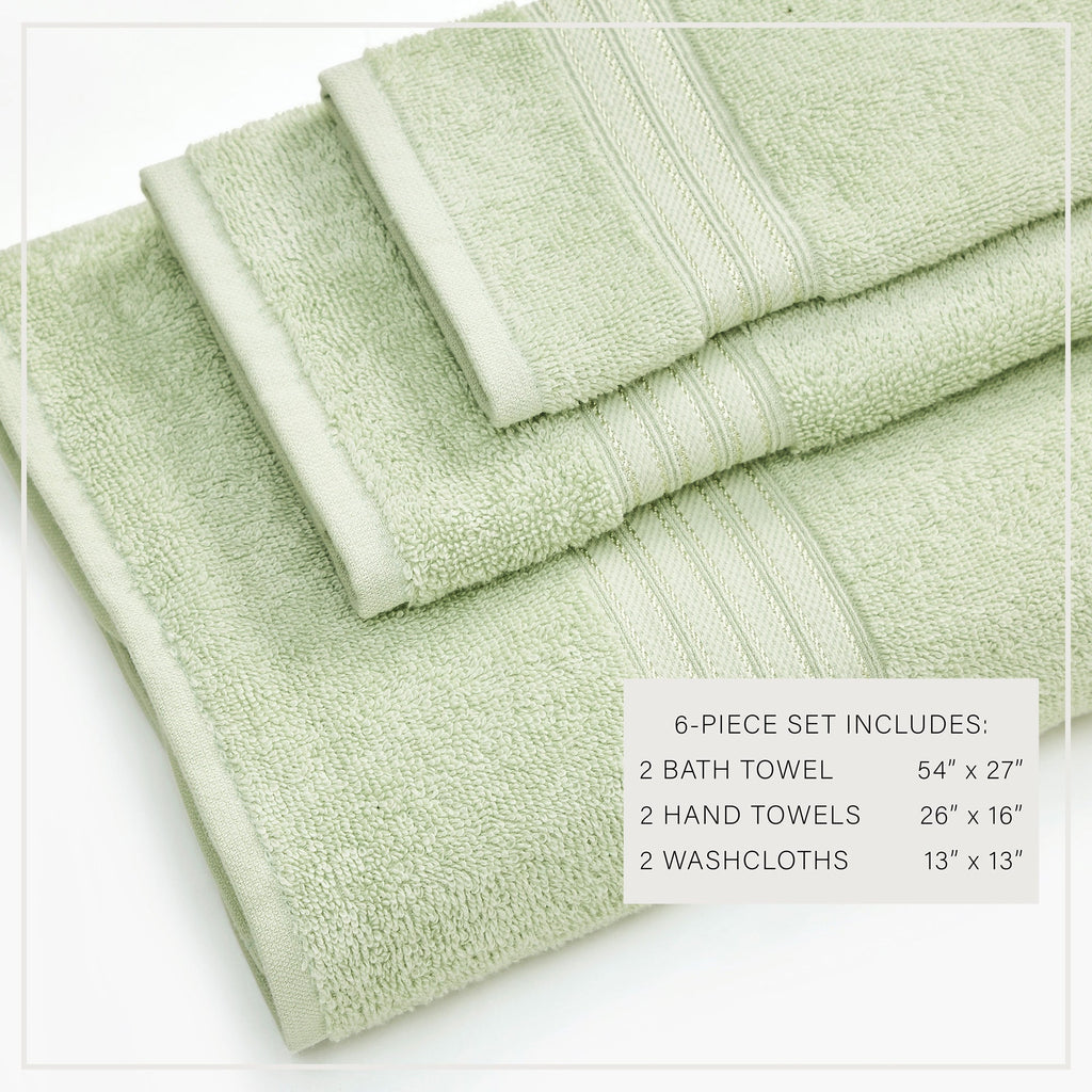 Cotton Terry Bath Towel Set